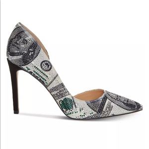 INC Money Bill Stilletto